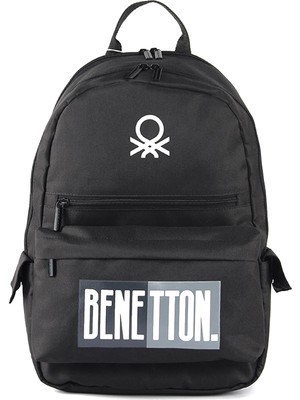 United Colors Of Benetton 03797 Siyah Okul Çantası
