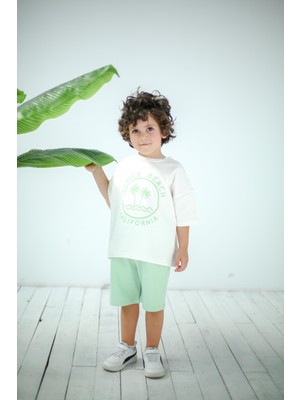 MiaBaby California Baskılı Ikili Takım