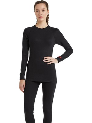 Blackspade Siyah Uzun Kol Thermal İçlik Unisex 2. Seviye Termal Özellik ve Yumuşak Kumaş