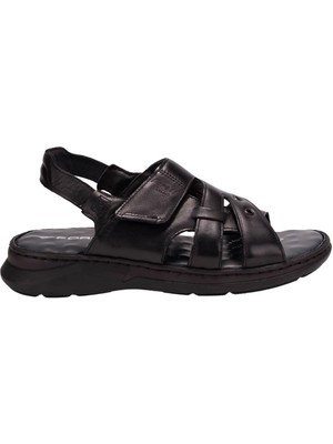 Forelli Berkay 40528 Erkek Sandalet - SİYAH