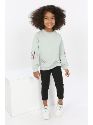 Toontoy Kids Toontoy Kız Bebek Believe Baskılı Sweatshirt