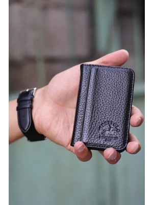 West Polo 1026 Erkek Hakiki Deri Kartlık