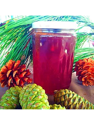 Enginarcı Faruk Doğal El Yapımı Çam Kozalak Şurubu 660 cc