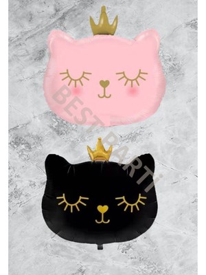 Best Parti Kedi 2'li Folyo Balon Seti