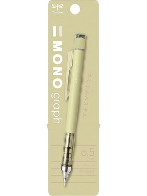 Tombow : Mono Graph Mekanik Kurşun Kalem : 0,5 mm : Ballı Limon