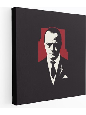 Godfather Minimalist Tasarım Kanvas Tablo - Godfather, Minimalist Tasarım, Ev Dekorasyonu, Duvar Dekorasyonu, 30 x 30 cm
