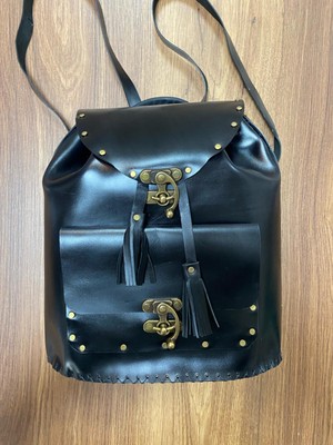 Best Leather Bag  Dana Derisi Tasarım Sırt Çantası