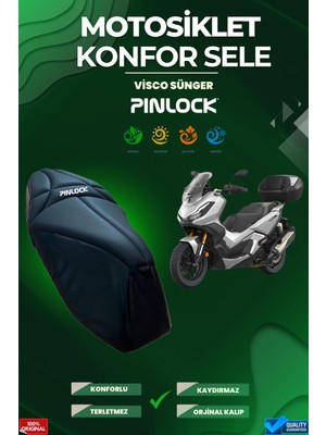 Pinlock Apec Ps3 Motosiklet Konfor Sele ve Koltuk Kılıfı Visco Sponge