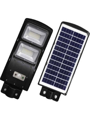 Ack 300W Solar Sokak Armatürü Siyah Gövde 6500K  IP65