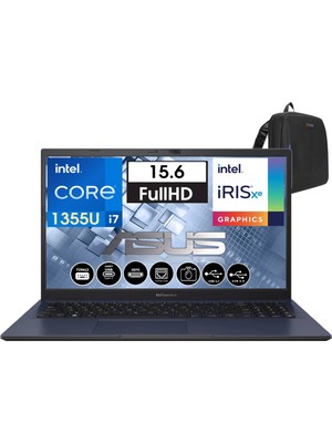 Asus Expertbook B1502CVA-I716512B1D Intel Core I7-1355U 32GB 1tb SSD 15.6 Fullhd Freedos Taşınabilir Bilgisayar I716512B1D13+WEBLEGELSINÇANTA