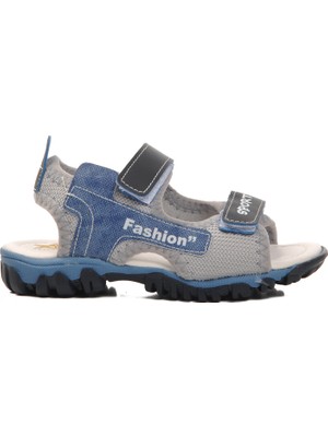 Ayakmod 24-410-P Lacivert-Mavi Erkek Çocuk Sandalet