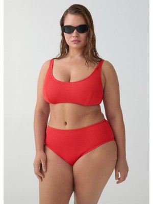 Mango Dokulu Bikini Üstü