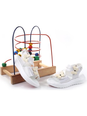 Şirin Bebe 3844 Kız Çocuk Ortopedik Sandalet