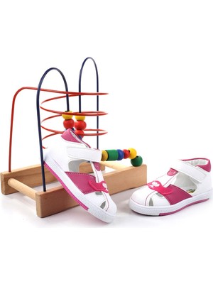 Şirin Bebe 3811 Ortopedik Taban Kız Çocuk Yazlık Ayakkabı Sandalet