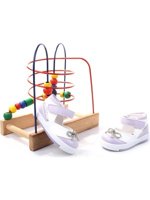 Şirin Bebe 3814 Ortopedik Taban Kız Çocuk Yazlık Ayakkabı Sandalet