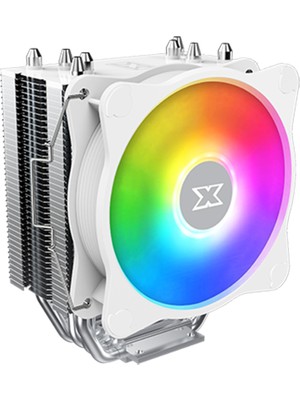 Xigmatek EN47604 Wındpower 964 Rgb Arctıc Beyaz LGA1700/AM5 90MM Rgb Pwm Hava Soğutmalı Cpu Fan