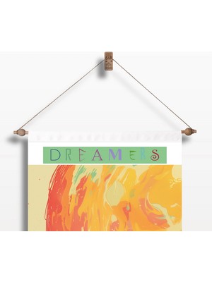 Lekedar Design Studio Dreamers Serisi No:2 Flag