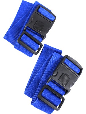 Metropolitan Valiz Bavul Çanta Emniyet Kemeri-Sax, Kilitli, 2 Adet