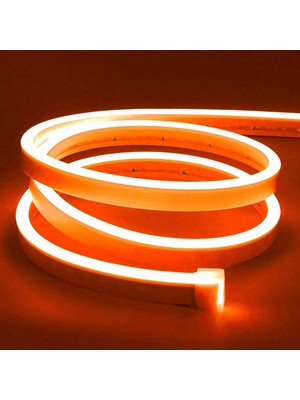 Neeko Neon Esnek Şerit LED Tak Çalıştır Kumandalı - Dimmer- Turuncu