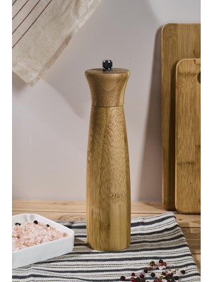 Perotti Millo Bambu Baharat ve Karabiber Değirmeni-20 cm