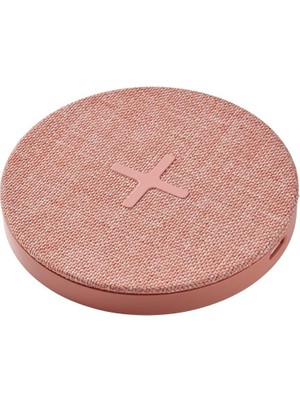 IKEA Nordmarke Kablosuz Şarj Aleti Pembe 5 W