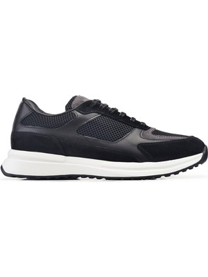 Nevzat Onay Siyah Bağcıklı Erkek Sneaker Ayakkabı