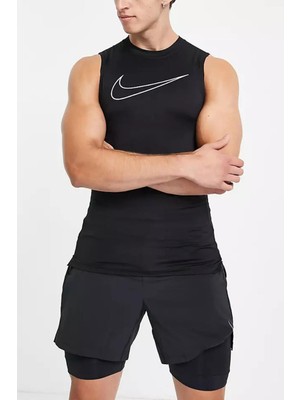 Nike Pro Dri-Fit Training Dar Kesim Erkek Siyah Spor Atlet