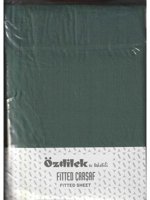 Özdilek Lastikli Çarşaf Yastık Kılıflı 180*200 Zumrut Colourıst