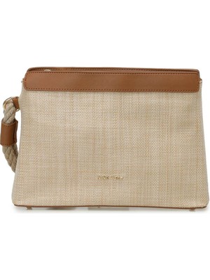 Nine West Beancy 4fx Naturel Kadın Clutch