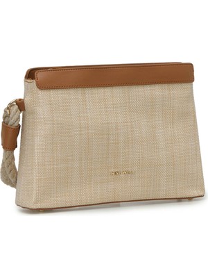 Nine West Beancy 4fx Naturel Kadın Clutch