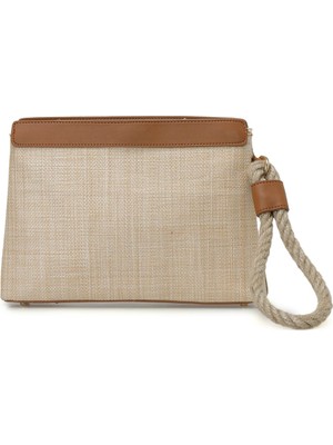 Nine West Beancy 4fx Naturel Kadın Clutch