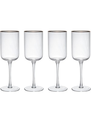 Mikasa MKSORRW4PC Sorrento 4lü 450ML Kristal Kırmızı Şarap Kadehi Seti