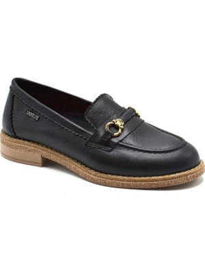 Mammamia Venüs 2411503Y Tokalı Loafer Deri Kadın Ayakkabı