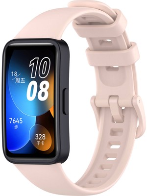 ZORE Huawei Band 8 Uyumlu Klasik Kordon - Rose Gold