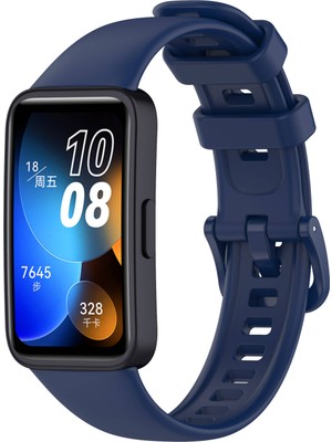 ZORE Huawei Band 8 Uyumlu Klasik Kordon - Lacivert