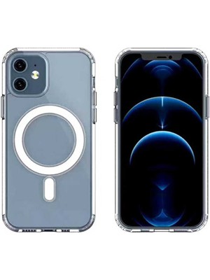ZORE Apple iPhone 11 Uyumlu Tacsafe Wireless Kapak-Renksiz