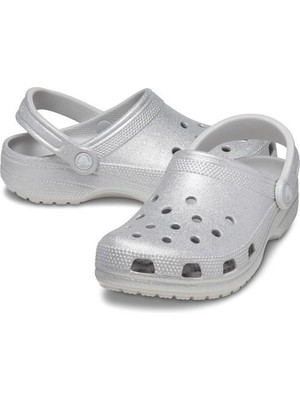 Crocs 208942 Classic Glitter Clog Sandalet