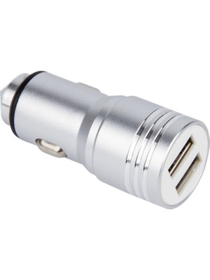 Robor R212 Araç Şarj Cihazı - 10W Şarj, USB Bağlantı, Kompakt Tasarım, Dayanıklı Yapı, Tak ve Çalıştır Özelliği – Silver