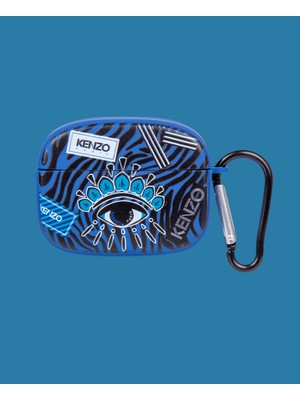 Kenzo DK198 2.Nesil Renkli Kabartmalı Kulaklık Kılıfı