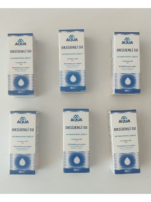 Aqua Oksijenli Su 6lı