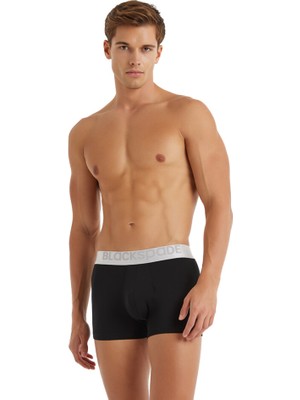 Blackspade Erkek Modal Elastan Boxer Silver 9302