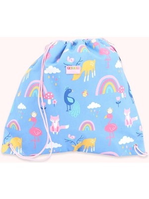 Penny Scallan Ipli Büzgülü Çanta / Rainbow Days