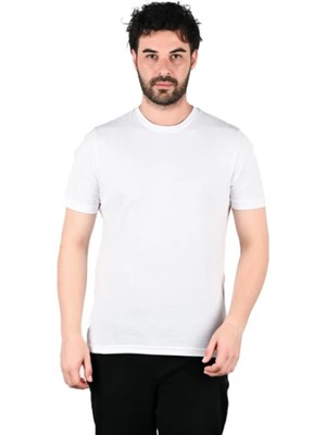 Kayısıevim Green Rise Siyah-Beyaz Erkek Regular Fit 2'li Pamuk T-Shirt