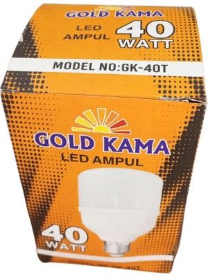 Gold Kama 40 Watt Torch Ampul Büyük Boy Beyaz Işık Smd LED Tasarruflu E27 Normal Duy