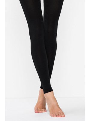 Penti 9'lu Eko Paket - Toptan -  Siyah Termal Tayt Black Thermal Leggings