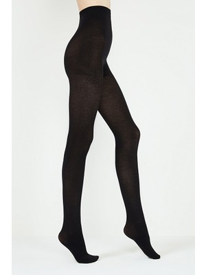 Penti 12'li Eko Paket- Toptan  -  Penti Extra Cotton Siyah Külotlu Çorap