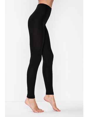 Penti 12'li Eko Paket- Toptan  -  Siyah Termal Tayt Black Thermal Leggings