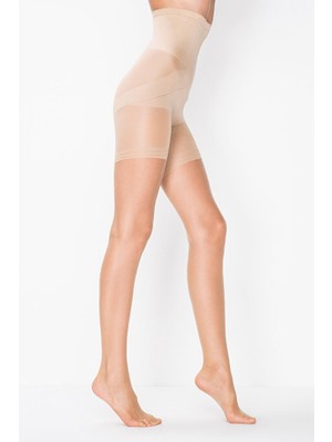 Penti 12'li Eko Paket- Toptan  -  Penti Body Control Külotlu Çorap Ten Renk