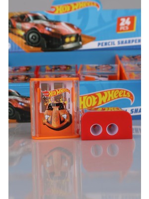 Hot Wheels Yeni Sezon Lisanslı Hot Wheels "tekli" Çift Bıçaklı Kalemtraş