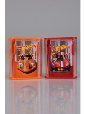 Hot Wheels Yeni Sezon Lisanslı Hot Wheels "tekli" Çift Bıçaklı Kalemtraş